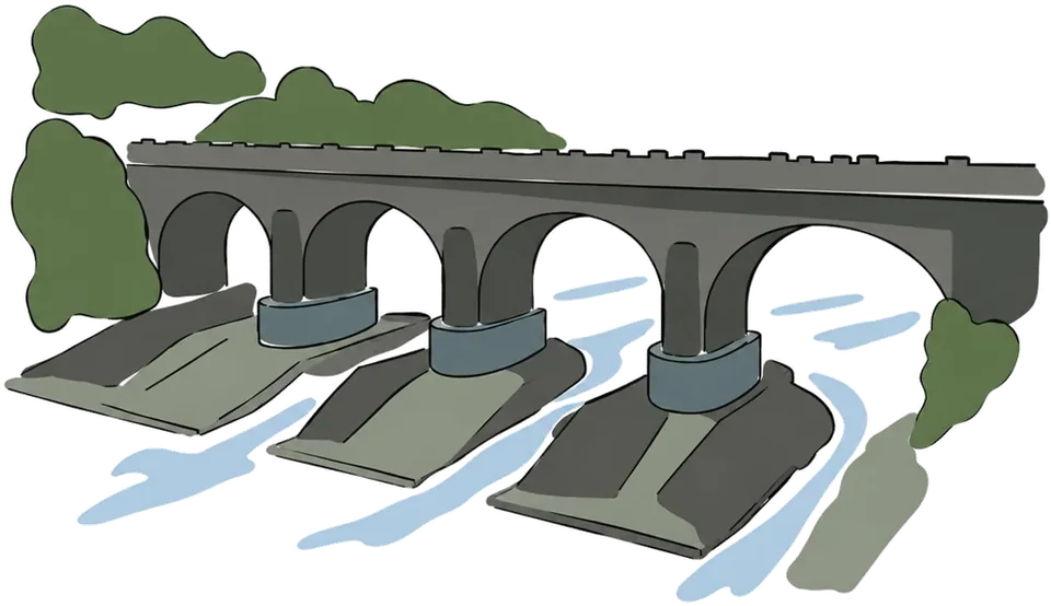 手繪國姓・糯米橋