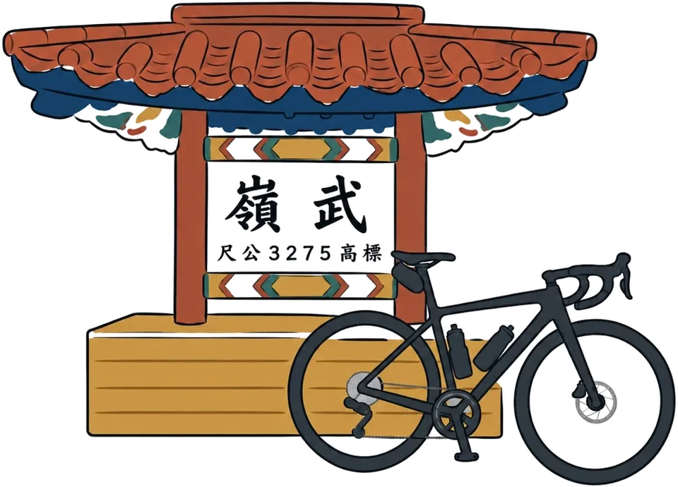 手繪仁愛・武嶺
